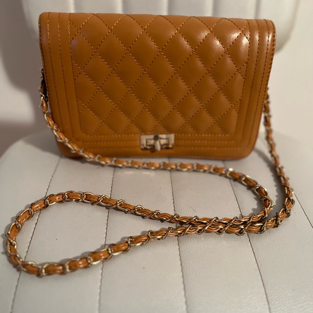 Brown Cross Body Purse